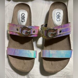 GBG LOS ANGELES SYSTI Slip On Slide Sandals 7.5